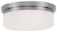 Stratus Ceiling Mount or Wall Mount, Brushed Nickel