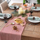 Tango Red Handloom Chevron Table Runner 15x108