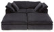 Seatcraft Heavenly, Black, 5-Piece L-Sectional
