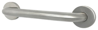 Clench Stainless Steel Grab Bar, 36', Satin Stainless