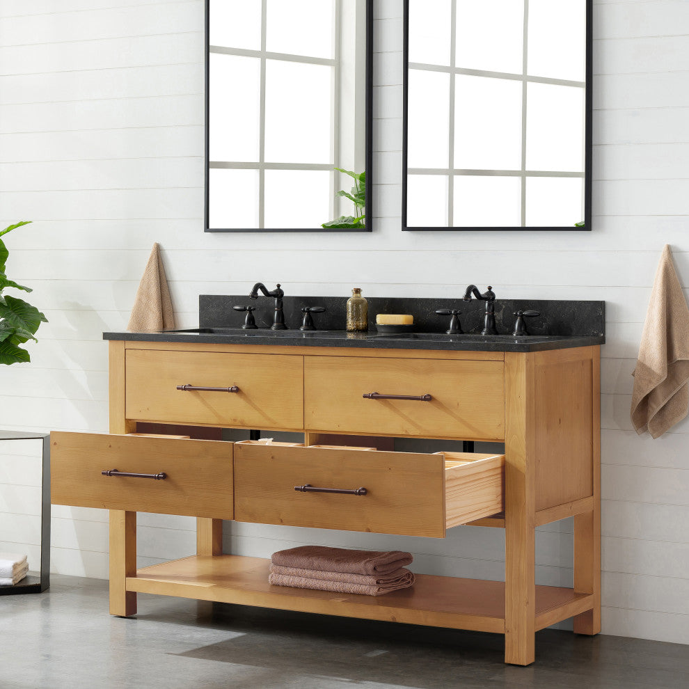 Windwood 54" Bathroom Vanity, Tan