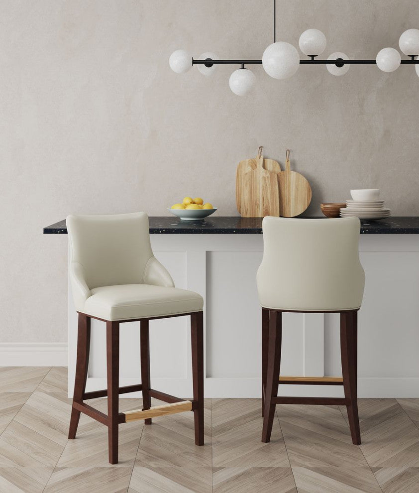 Manhattan Comfort Shubert Barstool, Set of 2