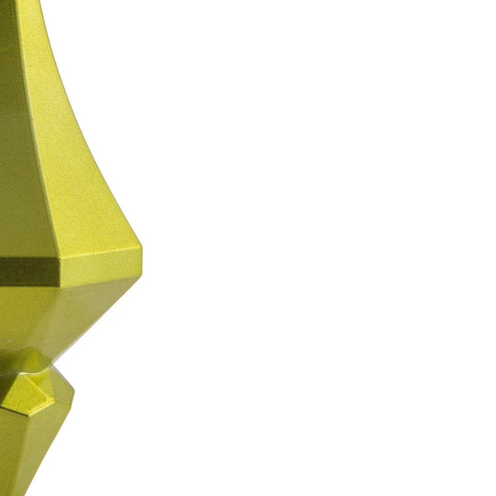 Vickerman Mc191073D 8" Lime Candy Finish Diamond Finial Ornament, Pack of 2