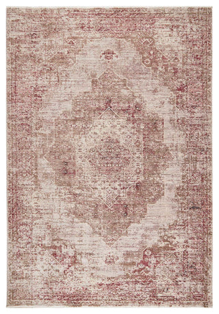 Heirloom Medallion Area Rug - Red, 7'10"x10'
