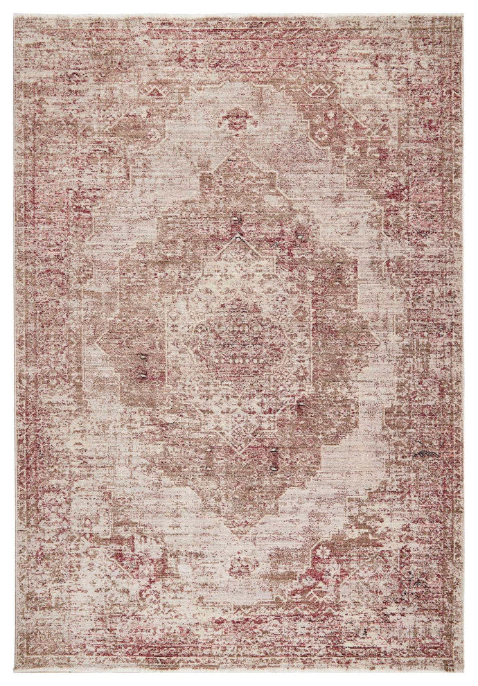 Heirloom Medallion Area Rug - Red, 7'10"x10'