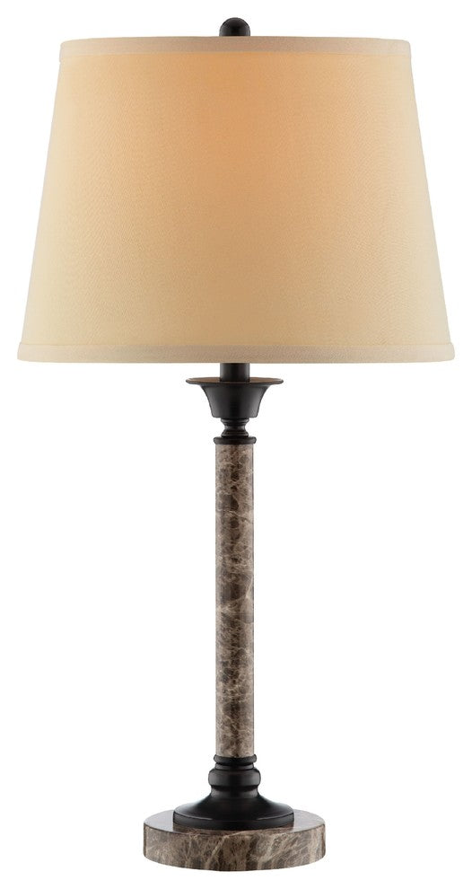 STEIN WORLD 99798 Metal and Marble Paper Table Lamp