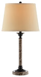 STEIN WORLD 99798 Metal and Marble Paper Table Lamp