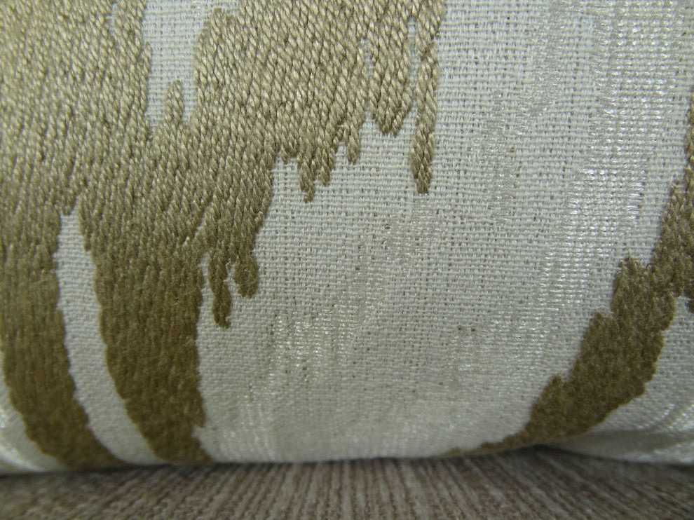 Plutus Convection Handmade Throw Pillow, Double Sided 26"x26"