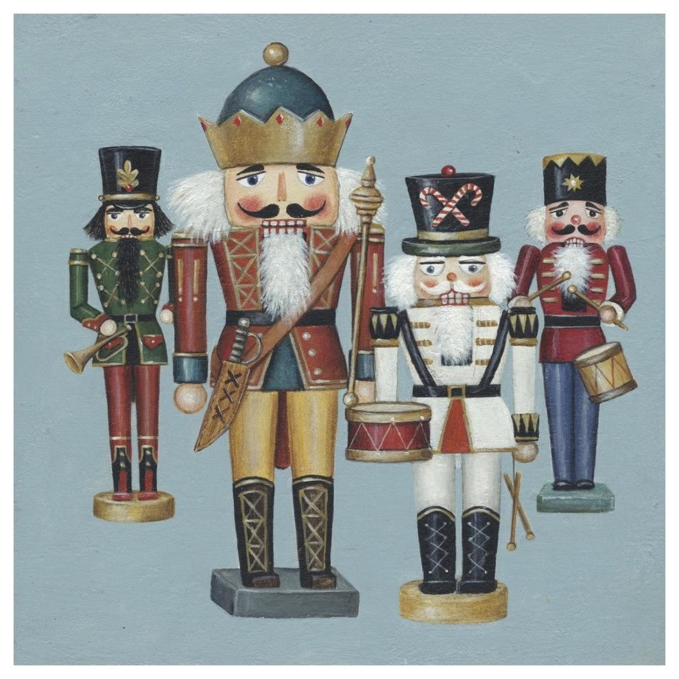"King Nutcrakcers" Digital Paper Print by David Carter Brown, 26"x26"