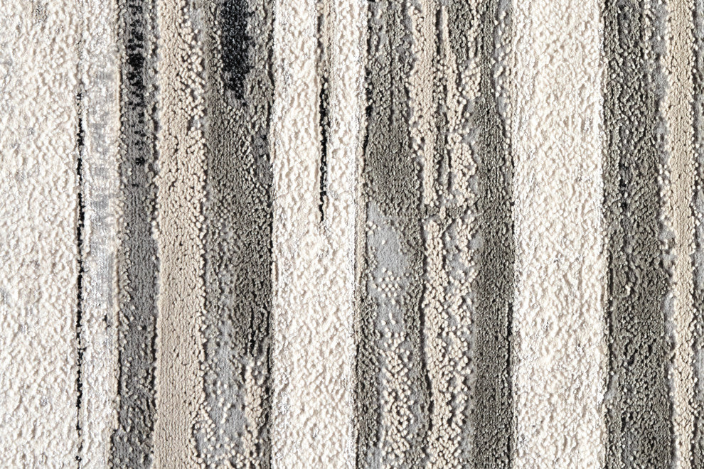 Weave & Wander Orin Rug, Silver, 6'7"x9'6"