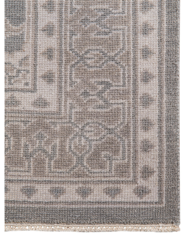 Empress Weston Area Rug, Taupe, 9' x 12', Bordered