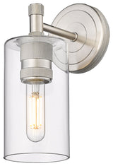 Innovations Crown Point 1 4.5" Sconce Satin Nickel