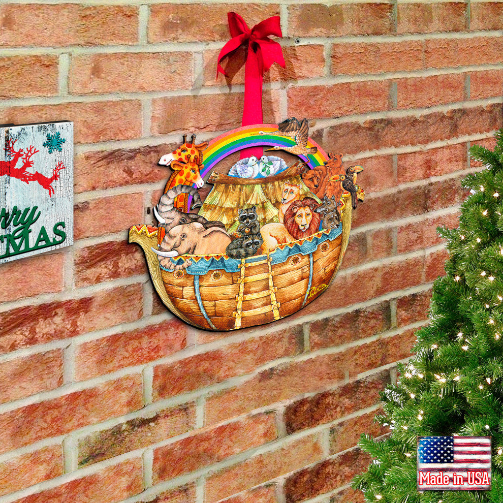 Noah Ark Door Hanger - 8114050H