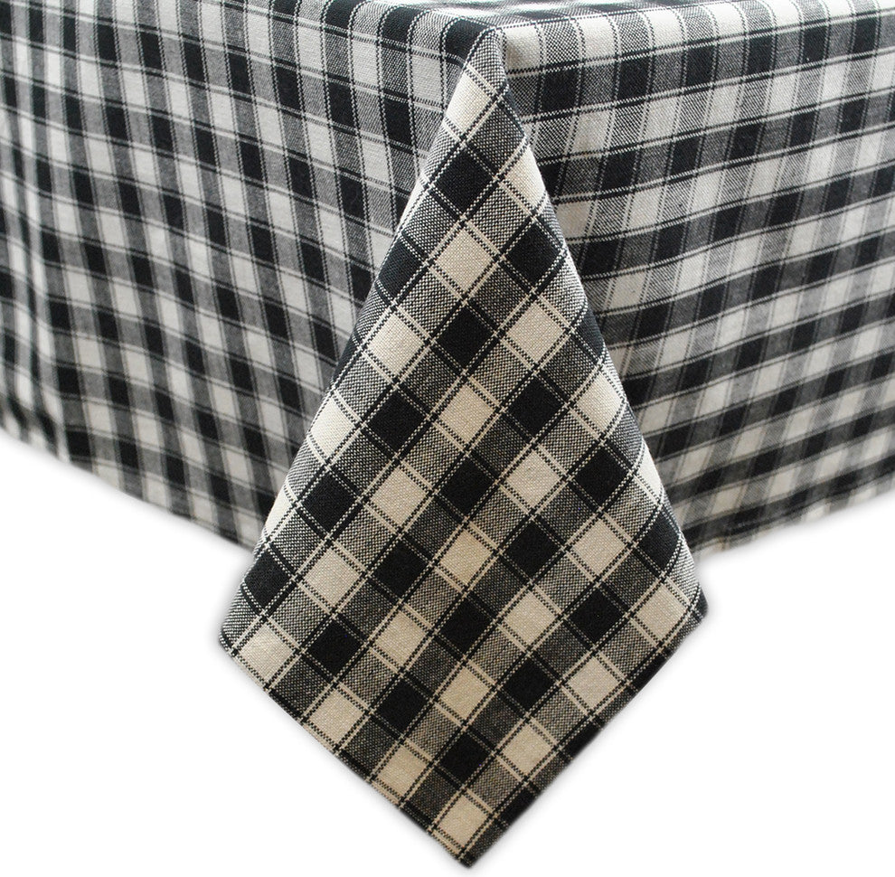 French Check Tablecloth, 60"x84"