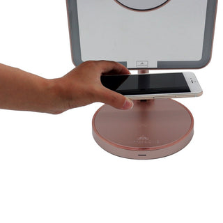 Royale Petit Makeup Mirror, Smart Touch With LED Lights, Rose Gold
