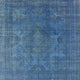 Ahgly Company Indoor Square Mid-Century Modern Area Rugs, 3' Square