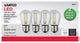 S14 LED String Light Replacement Bulb, 2200K, 120V, Replacement 4-Pack