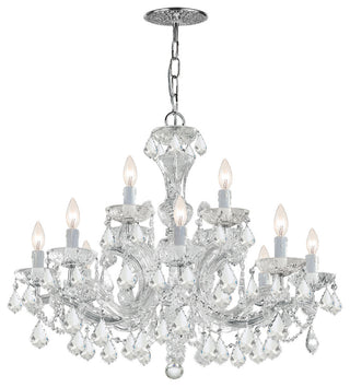 Maria Theresa 12-Light Clear Crystal Chandelier