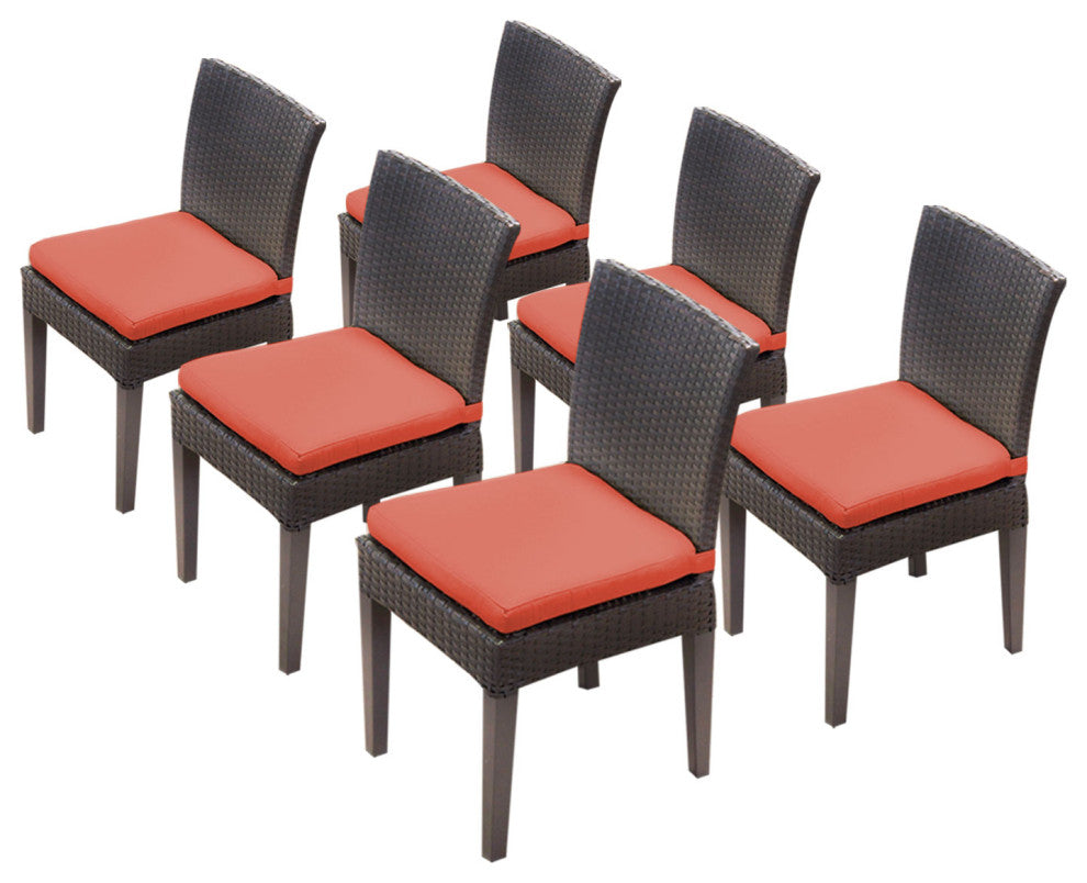 6 Napa Armless Dining Chairs