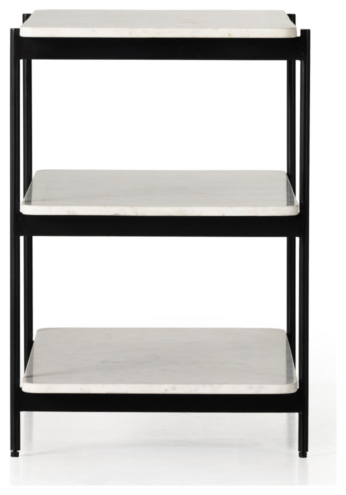 Jasper Nightstand-Iron Matte Black