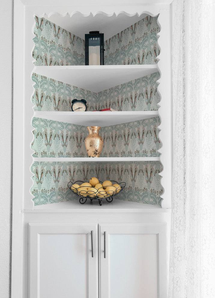 Blue Multi Otis Peel & Stick Wallpaper