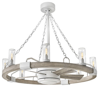 Hinkley Lighting 902928F-LWD Sawyer 36" Indoor / Outdoor Smart - Matte White