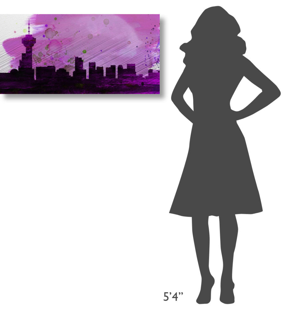"Vancouver City Skyline" Fine Art Print