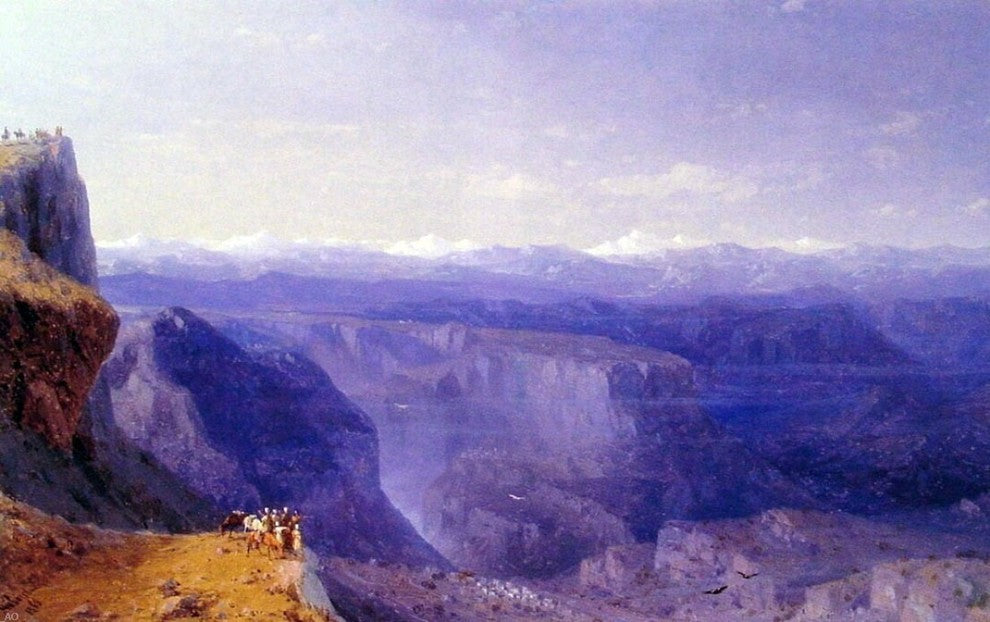Ivan Constantinovich Aivazovsky The Caucasus Wall Decal