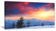 Beautiful Winter Landscape View, Landscape Canvas Art Print, 40x20