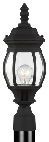 Generation Lighting 82202 Wynfield 19" Tall Outdoor Single Head - Black