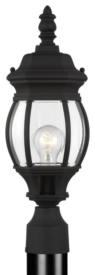 Generation Lighting 82202 Wynfield 19" Tall Outdoor Single Head - Black