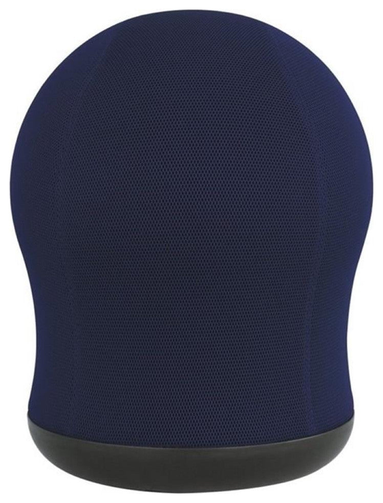 Pemberly Row Modern / Contemporary Swivel Ball Office Chair in Blue