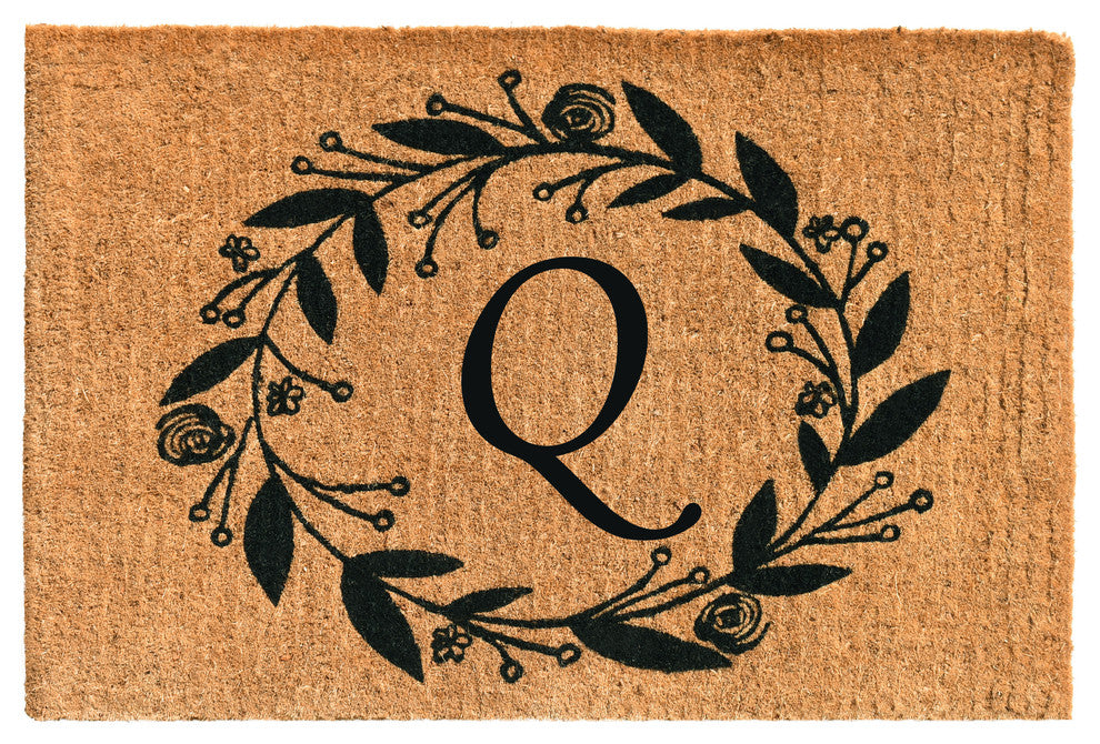 Black Rose Doormat, 24"x36"x1.5", Q