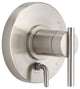 Parma Pressure Balance Trim Kit Valve Only w/ Diverter on Valve Brushed Nickel