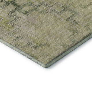 Addison Premium Washable Mayfield AMF121 Green 2'3" x 7'6" Runner Rug