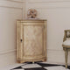 Durham Corner Cabinet, Antique Beige