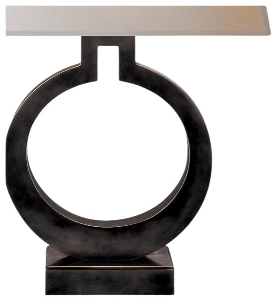 Circular Base Modern Table Lamp | Andrew Martin Ring Form