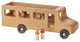 Toy School Bus with Little People, Harvest