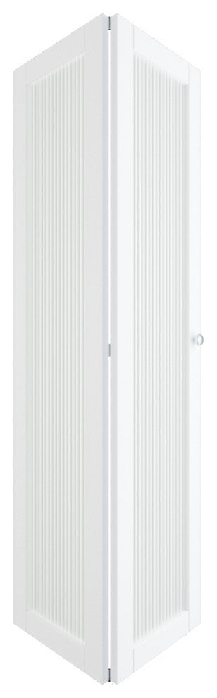 1-lite moru Glass Bi-Fold Door with Installation Hardware Kit, 36"w X 78"h