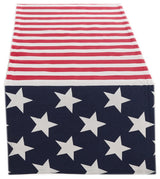 American Flag Star Spangled Table Runner
