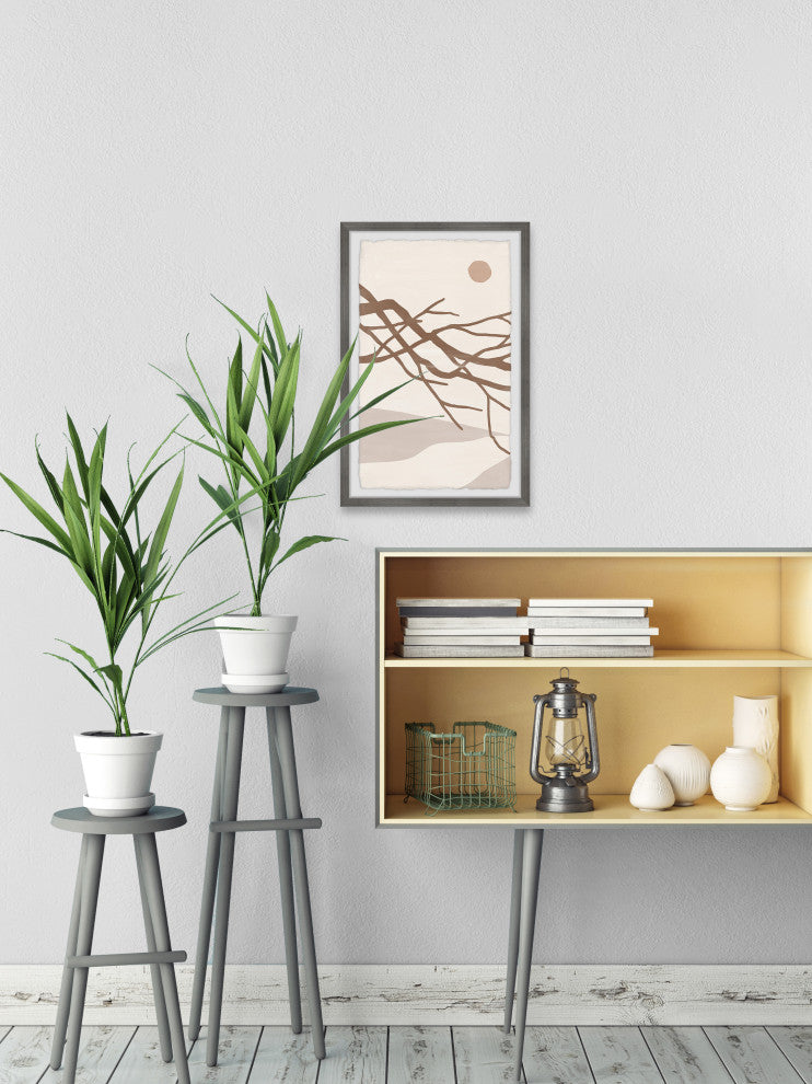 "Overlooking Branches" Framed Painting Print, 16x24