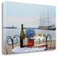 "Dream Cafe Hyde St Pier - 32" By Alan Blaustein, Giclee on Gallery Wrap Canvas