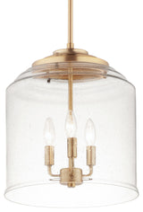 Maxim 12273CD Acadia 3 Light 14"W Taper Candle Pendant - Heritage