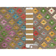 Colorful, Extra Soft Wool, Hand Woven, Afghan Kilim, Oriental Rug, 7'x9'8"