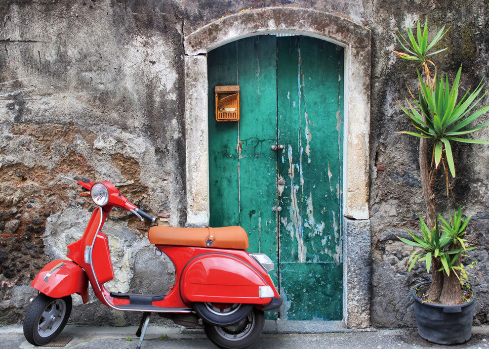 "La Dolce Vita" Tempered Glass Wall Art