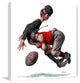 "Fumble" Painting Print on Canvas by Norman Rockwell