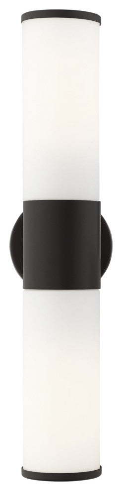 Black Contemporary, Minimal, Urban, Clean Vanity Sconce