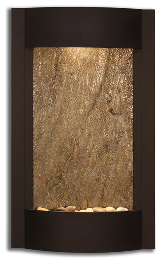 Serene Waters by Adagio Water Features, Green Featherstone, Textured Black