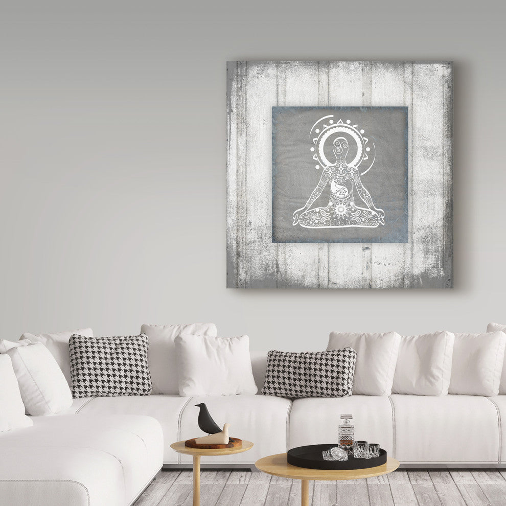 "Gypsy Yoga Framed" by Lightboxjournal, Canvas Art