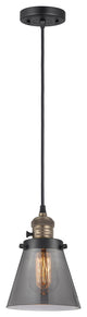 INNOVATIONS 201CSW-BAB-G63-LED 1-Light Mini Pendant Black Antique Brass